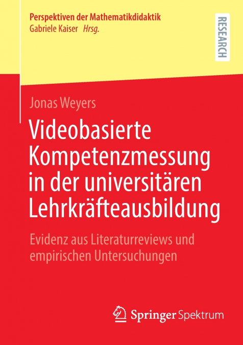 Videobasierte Kompetenzmessung in der universitären Lehrkräfteausbildung