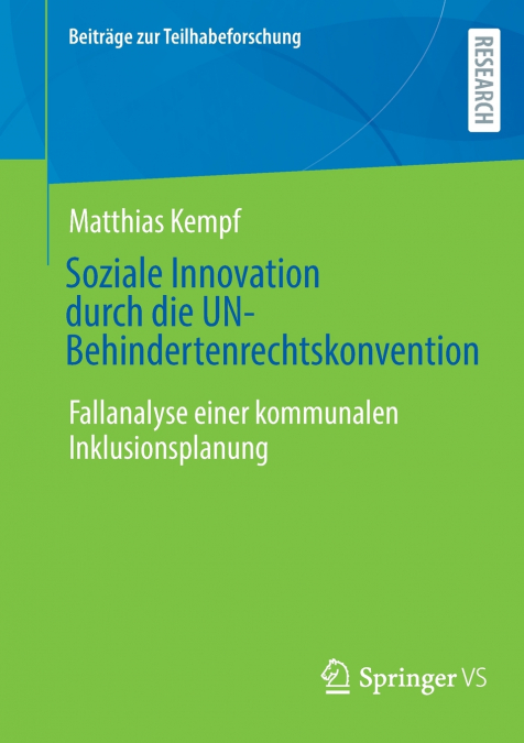 Soziale Innovation durch die UN-Behindertenrechtskonvention