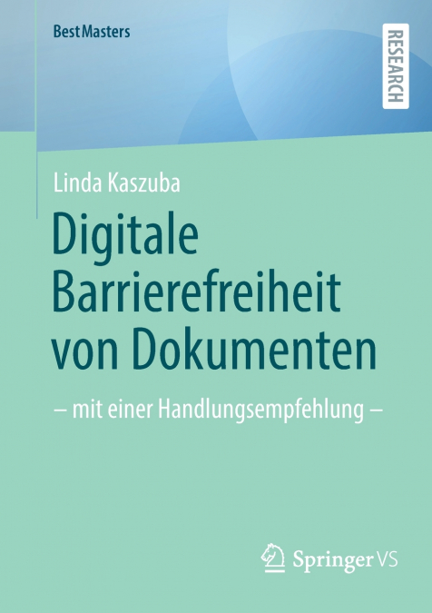 Digitale Barrierefreiheit von Dokumenten