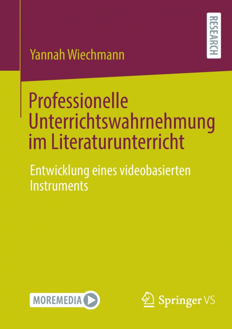 Professionelle Unterrichtswahrnehmung im Literaturunterricht