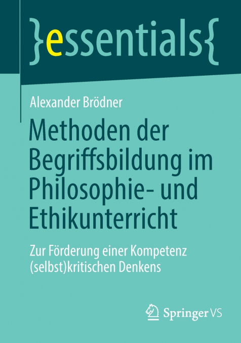 Methoden der Begriffsbildung im Philosophie- und Ethikunterricht
