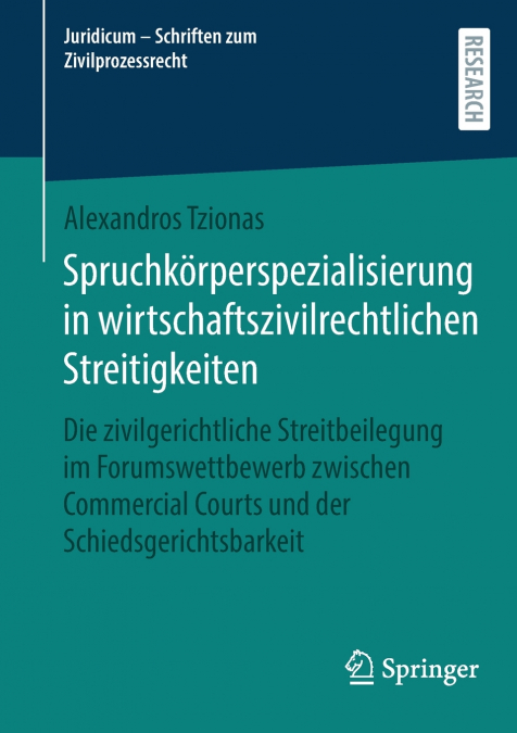 Spruchkörperspezialisierung in wirtschaftszivilrechtlichen Streitigkeiten