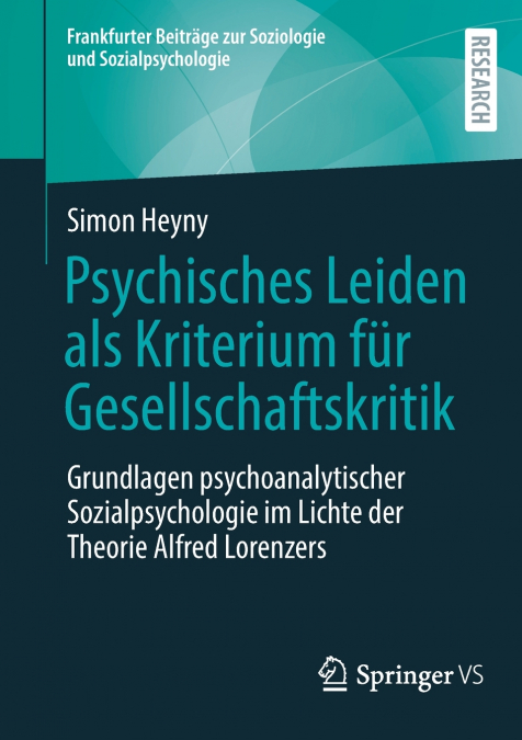 Psychisches Leiden als Kriterium für Gesellschaftskritik