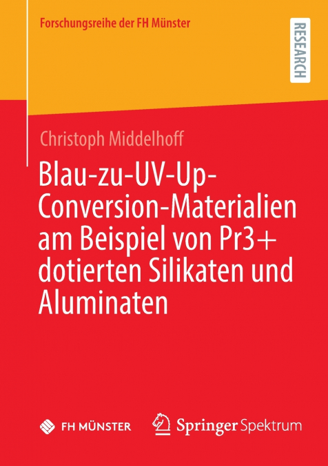 Blau-zu-UV-Up-Conversion-Materialien am Beispiel von Pr3+ dotierten Silikaten und Aluminaten