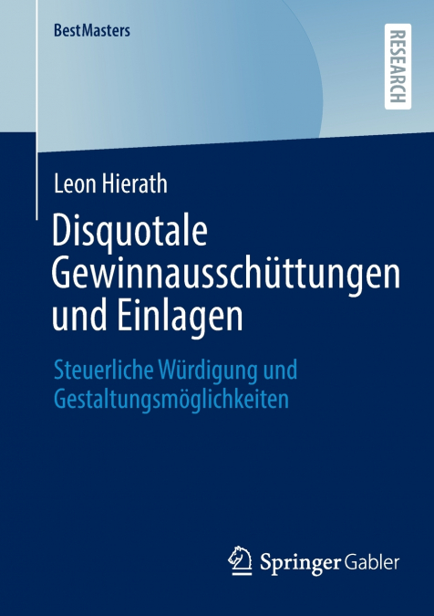 Disquotale Gewinnausschüttungen und Einlagen