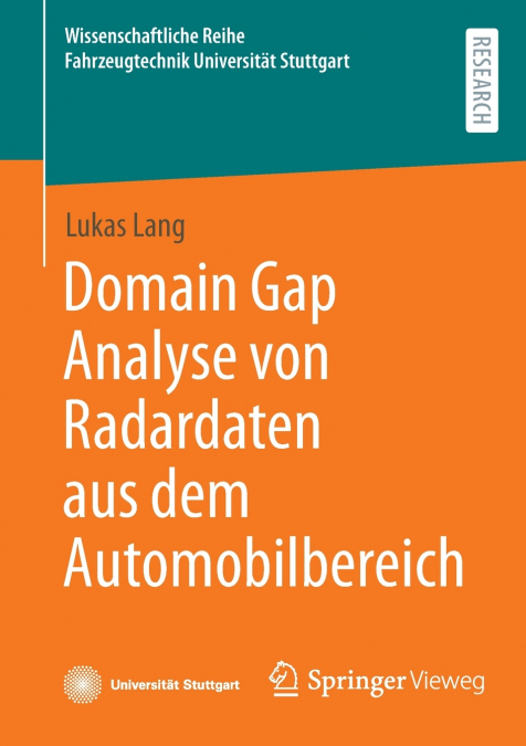 Domain Gap Analyse von Radardaten aus dem Automobilbereich