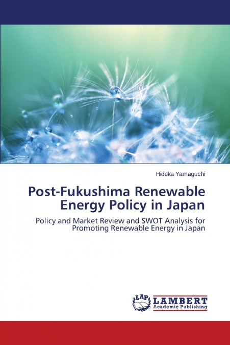 Post-Fukushima Renewable Energy Policy in Japan