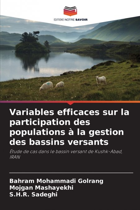 Variables efficaces sur la participation des populations à la gestion des bassins versants