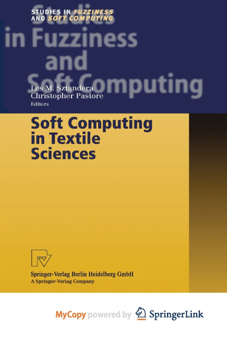 Soft Computing in Textile Sciences