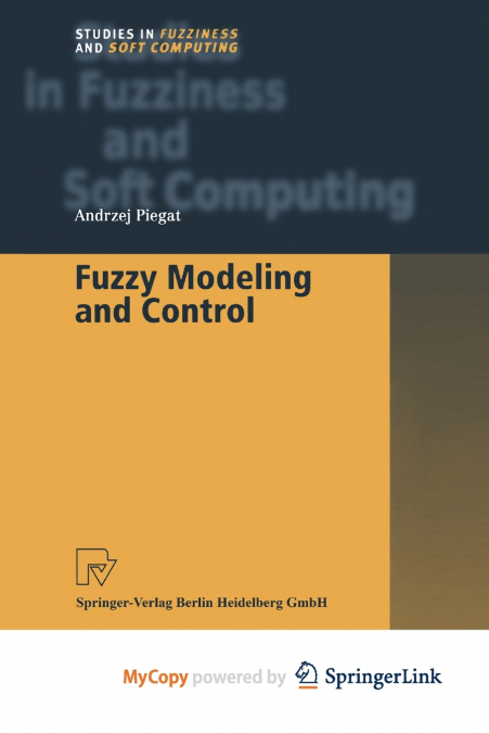Fuzzy Modeling and Control