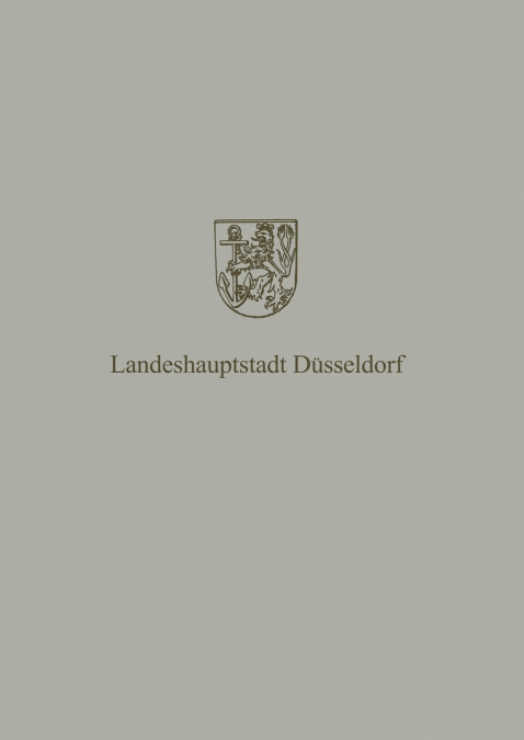 Denkschrift zum Wiederaufbau der Rheinbrücke Düsseldorf-Neuss 1950-1951