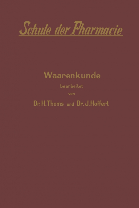 Schule der Pharmacie