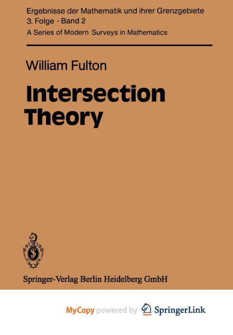 Intersection Theory