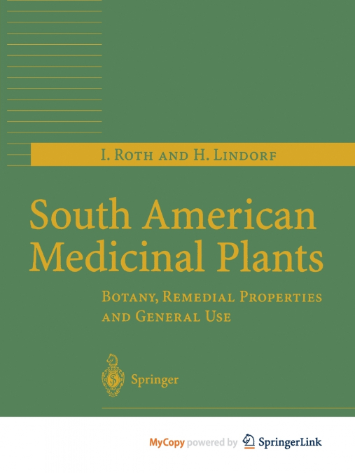 South American Medicinal Plants