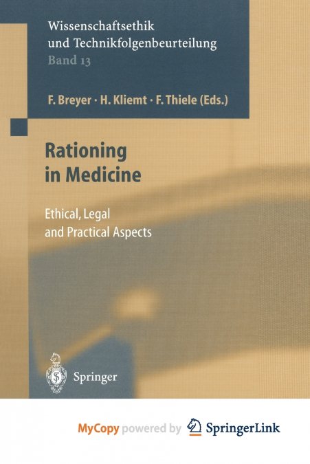 Rationing in Medicine