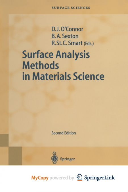 Surface Analysis Methods in Materials Science
