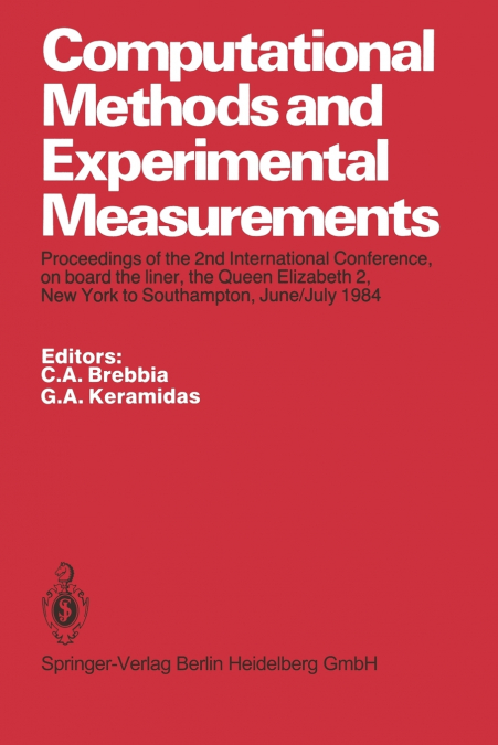 Computational Methods and Experimental Measurements