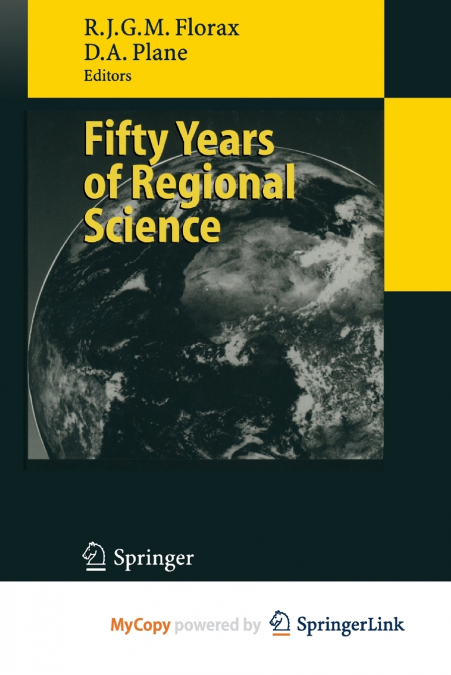 Fifty Years of Regional Science