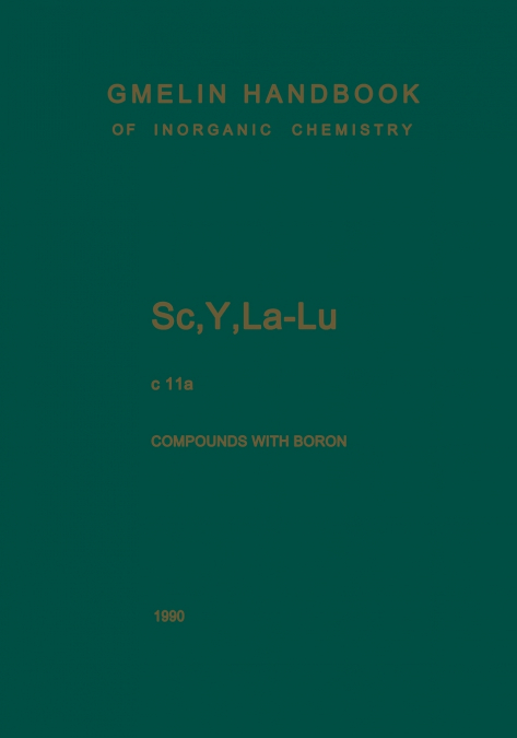 SC, Y, La-Lu. Rare Earth Elements