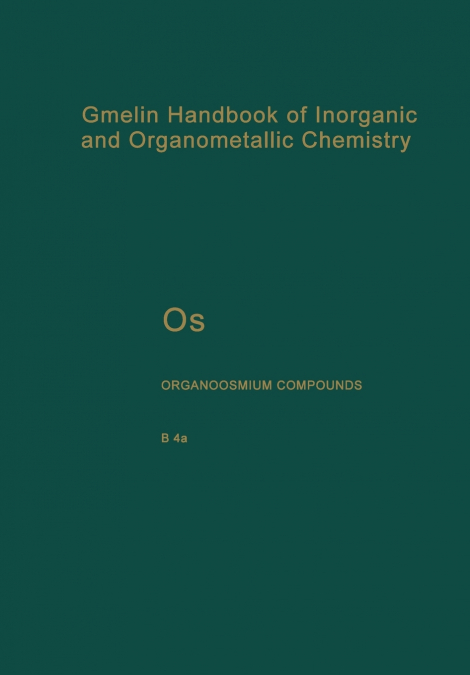 OS Organoosmium Compounds