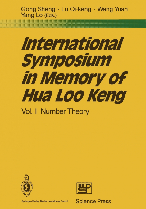 International Symposium in Memory of Hua Loo Keng