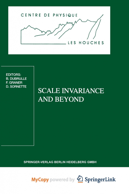 Scale Invariance and Beyond