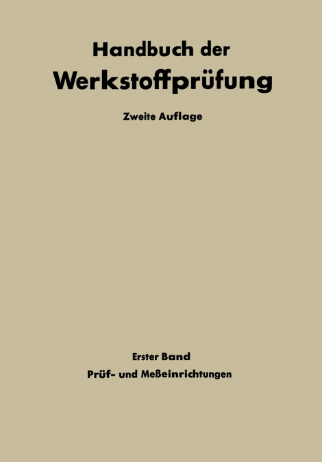 Prüf- und Meßeinrichtungen