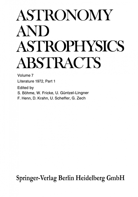 Literature 1972, Part 1