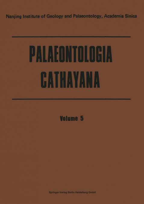 Palaeontologia Cathayana