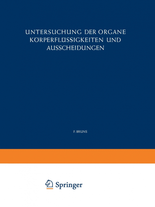 Untersuchung der Organe Körperflüssigkeiten und Ausscheidungen