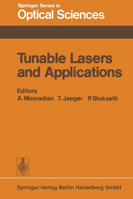 Tunable Lasers and Applications