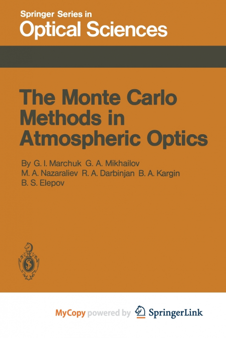 The Monte Carlo Methods in Atmospheric Optics