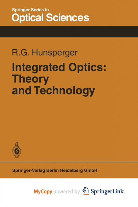 Integrated Optics