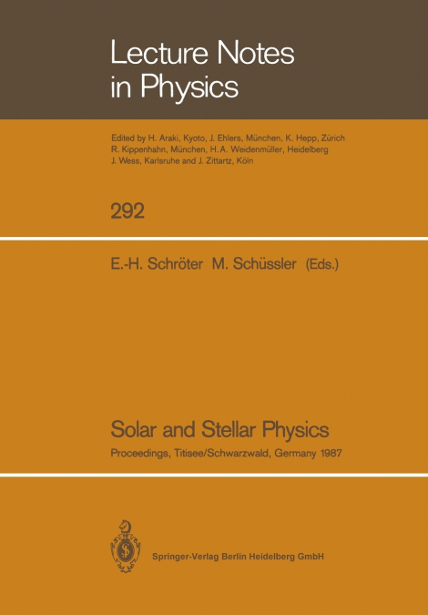 Solar and Stellar Physics
