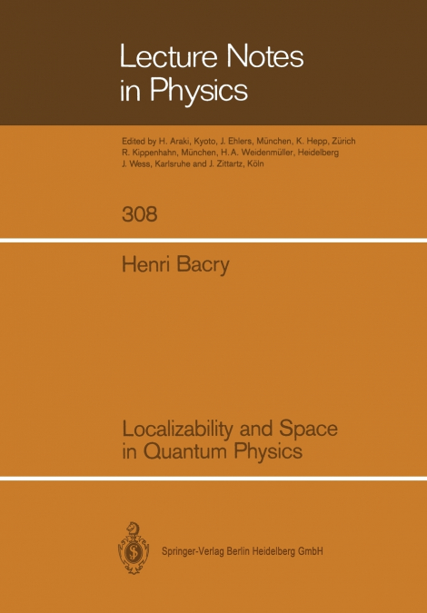 Localizability and Space in Quantum Physics