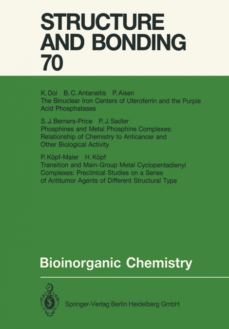 Bioinorganic Chemistry