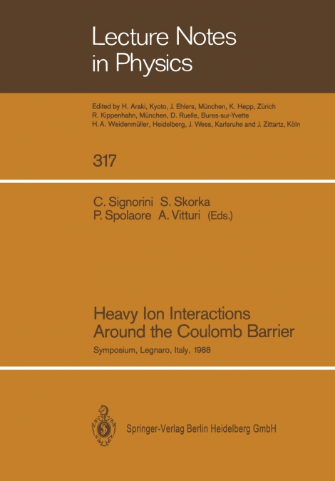Heavy Ion Interactions Around the Coulomb Barrier