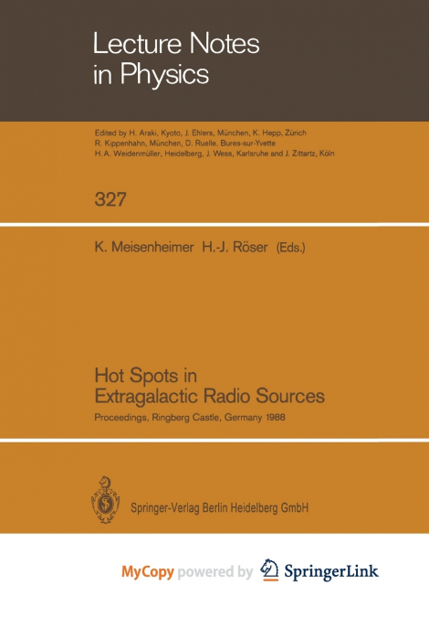 Hot Spots in Extragalactic Radio Sources