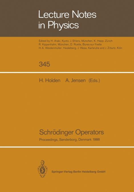 Schrödinger Operators