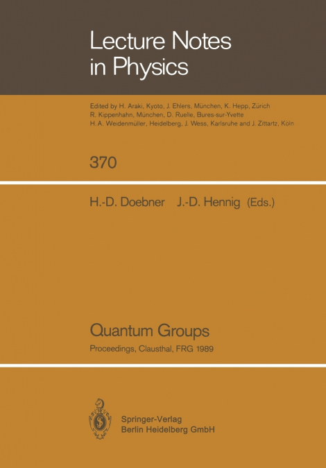 Quantum Groups