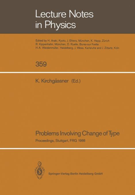 Problems Involving Change of Type