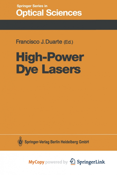 High-Power Dye Lasers