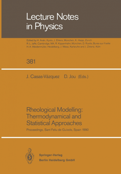 Rheological Modelling