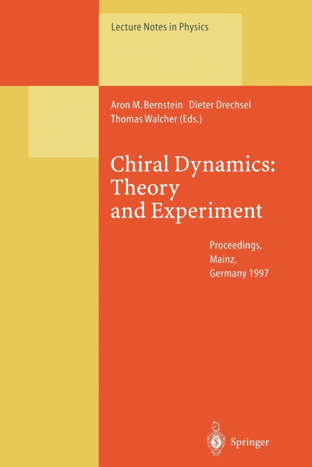 Chiral Dynamics