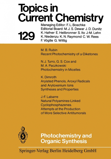 Photochemistry and Organic Synthesis