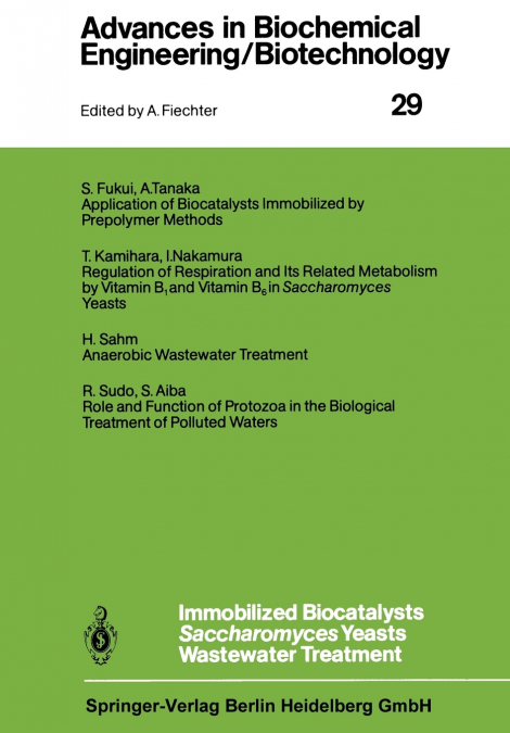 Immobilized Biocatalysts Saccharomyces Yeasts Wastewater Treatment