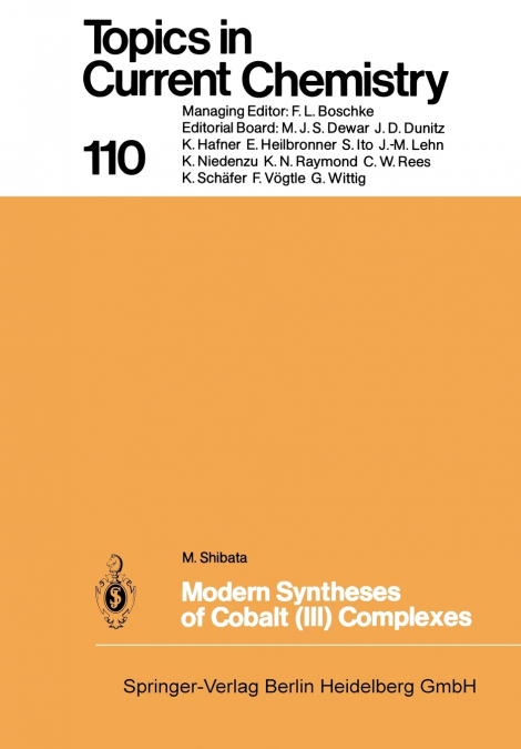 Modern Syntheses of Cobalt (III) Complexes