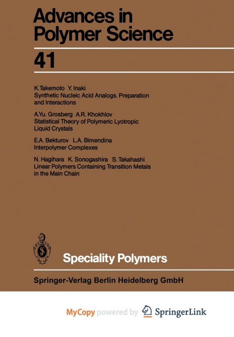 Speciality Polymers