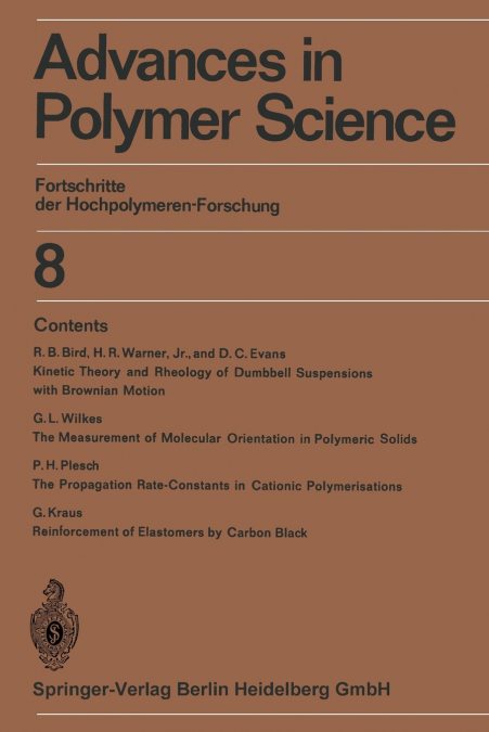 Advances in Polymer Science