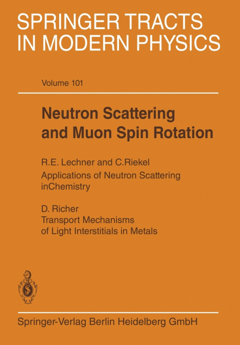 Neutron Scattering and Muon Spin Rotation